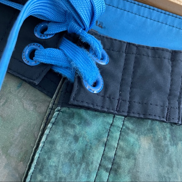 Prana Blue High Seas Board Shorts - Picture 4 of 8